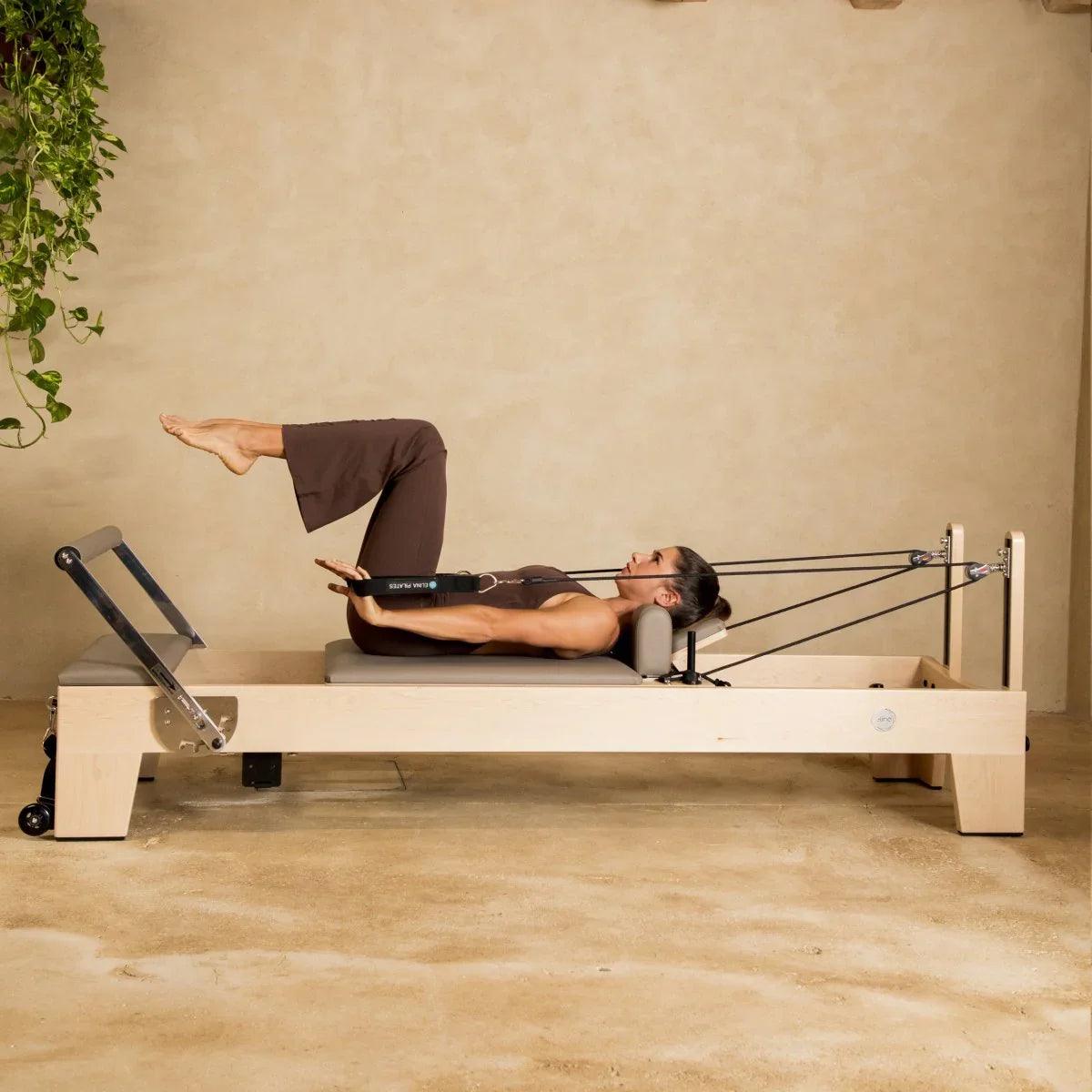 Elina Pilates Elite Wood Pilates Reformer - Luxury Home Studio - TrueSpring Reformers
